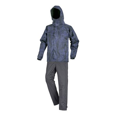 トラスコ TRUSCO 業務用 防水防寒ストレッチスーツ ジャケット：ネイビー/パンツ：ブラック Mサイズ MAF-M 368-8477
