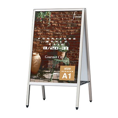 看板 スタンド看板 立て看板 APサイン AP-281 A1 両面 面板入替タイプ 印刷なし 本体 屋外 a型 案内サイン おしゃれ ファースト