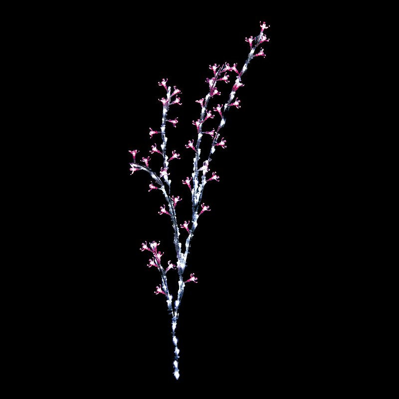イルミネーション 木 屋外 LEDストリングブランチ チェリー T0277CHR