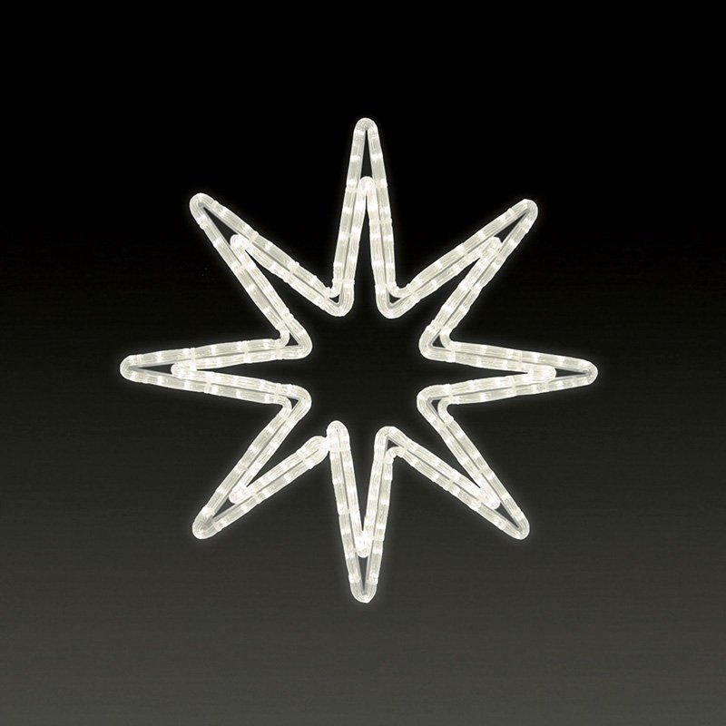照度 星 戸外 LED縄索ともし火 オクタスター B(小) 57012-02 エクステリア・ガーデンファニチャー-イルミネーションライト
