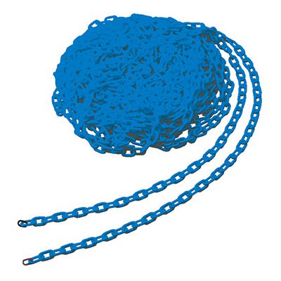 トラスコ TRUSCO オレンジブック プラチェーン ブルー 6mm×30m TPC-6B 759-6804 駐車場 工事現場 保安用品 安全用品