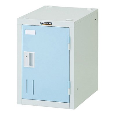 トラスコ TRUSCO オレンジブック ロッカー 1人用 鍵付き シリンダ錠タイプ SHW1A-LB 855-7806