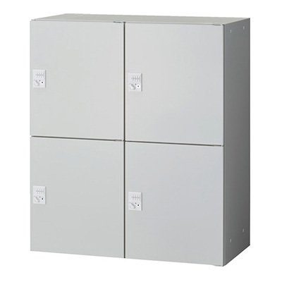 トラスコ TRUSCO オレンジブック ユニット型壁面書庫 パーソナルロッカー ULW-11-D 160-6460