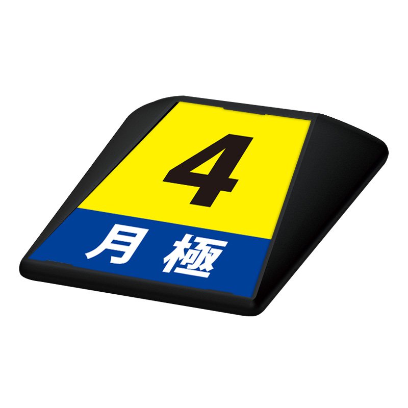 駐車場 看板 路面表示 路面標識 タートイズ ブラック 表示面セット G-GT-001-K_009 月極_4