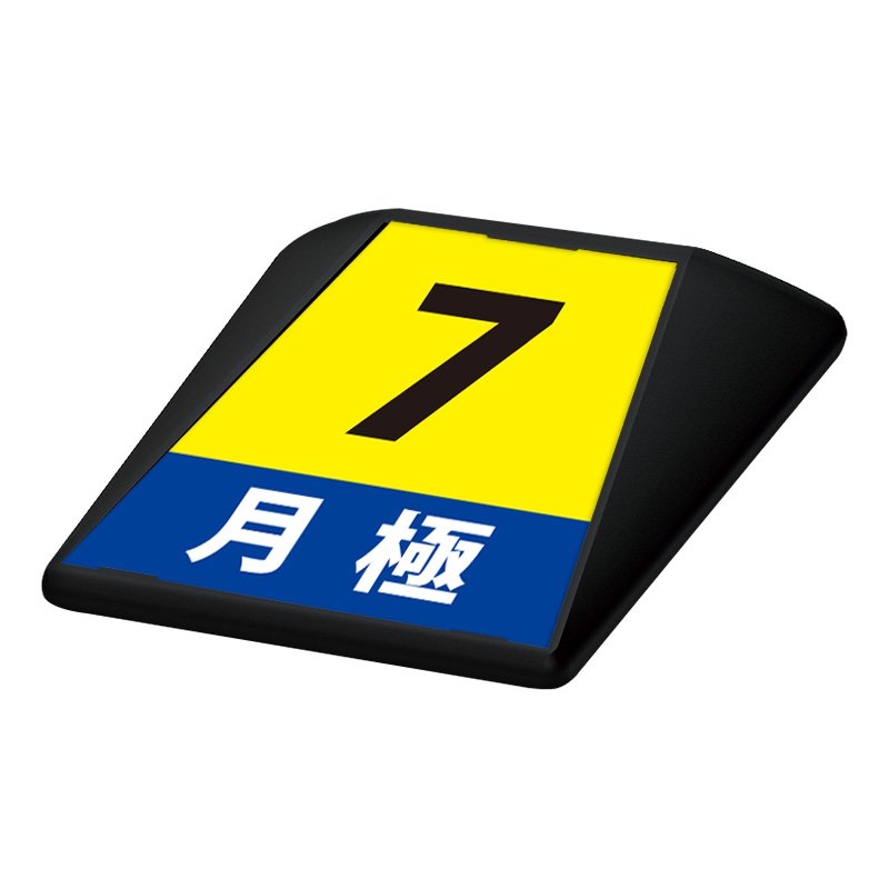 駐車場 看板 路面表示 路面標識 タートイズ ブラック 表示面セット G-GT-001-K_012 月極_7