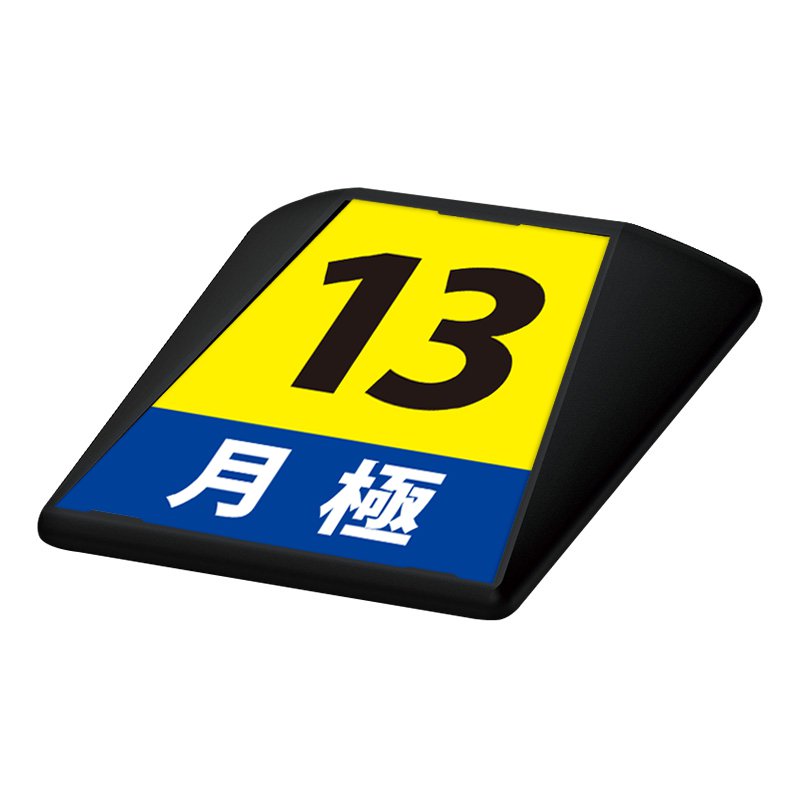 駐車場 看板 路面表示 路面標識 タートイズ ブラック 表示面セット G-GT-001-K_018 月極_13