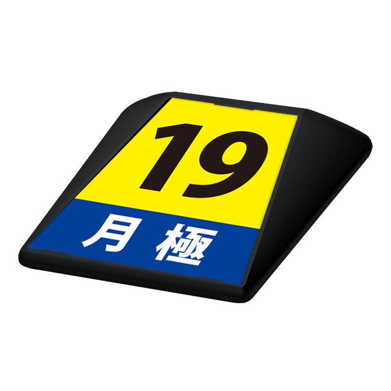駐車場 看板 路面表示 路面標識 タートイズ ブラック 表示面セット G-GT-001-K_024 月極_19
