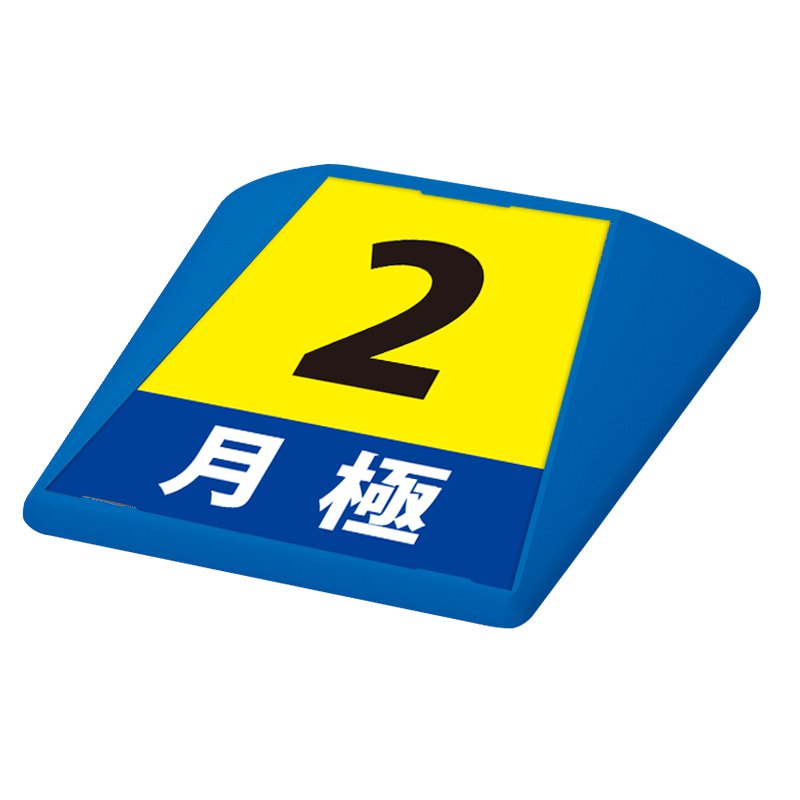 駐車場 看板 路面表示 路面標識 タートイズ ブルー 表示面セット G-GT-001-B_007 月極_2