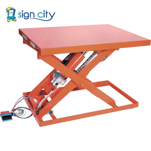 トラスコ TRUSCO テーブルリフト500kg 電動Bねじ式 DC24Vバッテリー専用 650×1200 HDL-L50612V-D2 855-3372 234,036円