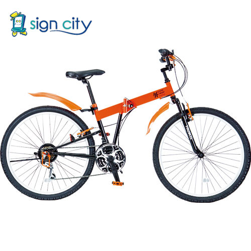 トラスコ中山 TRUSCO オレンジブック 災害時用ノーパンク自転車 ハザードランナー 26インチ THR5526 489-2844