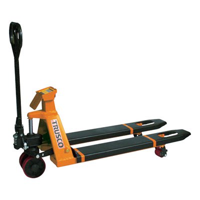 【楽天市場】トラスコ TRUSCO オレンジブック ハンドパレットトラック 電池式スケール付 THP-20-511SC-D 773-1370 ...