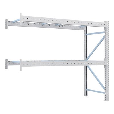 トラスコ TRUSCO 重量パレットラック1トン2500×900×H2000 2段 連結 1D-20B25-09-2B 459-1402