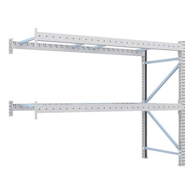 トラスコ TRUSCO 重量パレットラック2トン2500×1000×H2000 2段 連結 2D-20B25-10-2B 459-1909