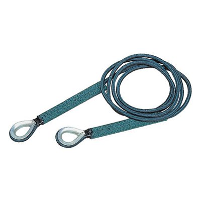 トラスコ TRUSCO オレンジブック セフティパワーロープ 両端シンブル入 12mm×3m 1本入り SP-123C 117-5661