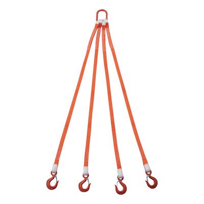 トラスコ TRUSCO オレンジブック 4本吊ベルトスリングセット 25mm幅×1.5m 1S G25-4P15-1.72 258-0327 14,672円