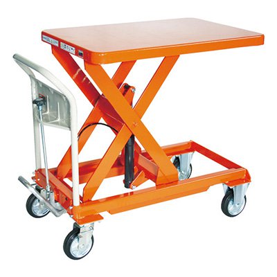 トラスコ TRUSCO オレンジブック ハンドリフター 手動 500kg 600×900 オレンジ HLFA-S500 115-7836