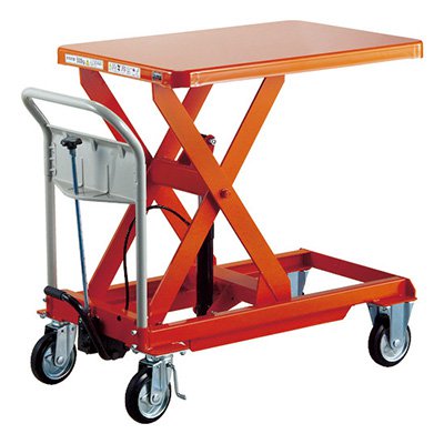 トラスコ TRUSCO オレンジブック ハンドリフター 手動 750kg 600×900 オレンジ HLFA-E750 115-7827