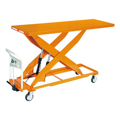 トラスコ TRUSCO ハンドリフター 手動 500kg 600×2000 早送り無し オレンジ HLFA-S500L-20 115-7875