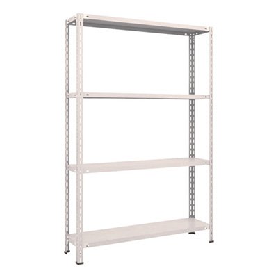 トラスコ TRUSCO スチールラック 軽量棚 中棚ボルトレス型1200×300×1800 4段 ネオグレー L64V-14 502-5508 9,724円