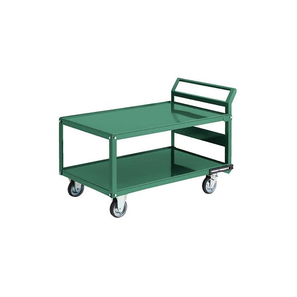 トラスコ TRUSCO オレンジブック 業務用 鋼鉄製運搬車 片袖2段タイプ PH-12R 149-5836