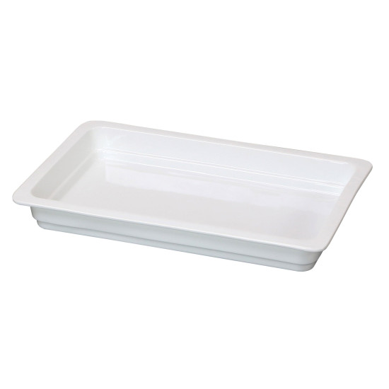 ガストロノームパン(陶器)1/1・6.5cm (W30414) ビュッフェ ガラス・陶器オードブル盛器｜サインモール　店