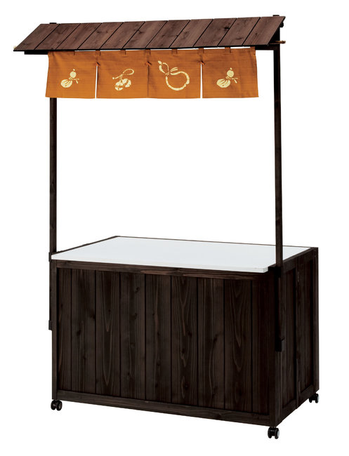 楽天市場】ユニットショップ用のれん 味 のれん(W55127) 店舗什器