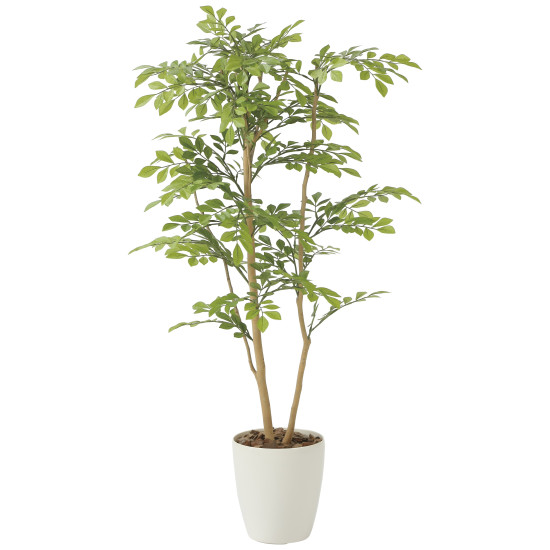光触媒 人工観葉植物 造花 ライトトネリコ1.0 (高さ100cm) (2232R190) 店舗用品 光触媒 人工観葉植物・造花・フェイクグリーン フロア(鉢型)用人工観葉植物 125cm未満｜サインモール　店 14,630円