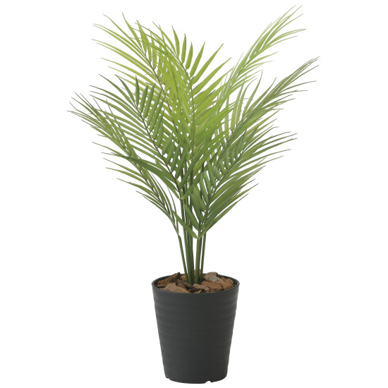 光触媒 人工観葉植物 造花 パームツリー65(ポリ製) (高さ65cm) (2235A65) 店舗用品 光触媒 人工観葉植物・造花・フェイクグリーン フロア(鉢型)用人工観葉植物 125cm未満