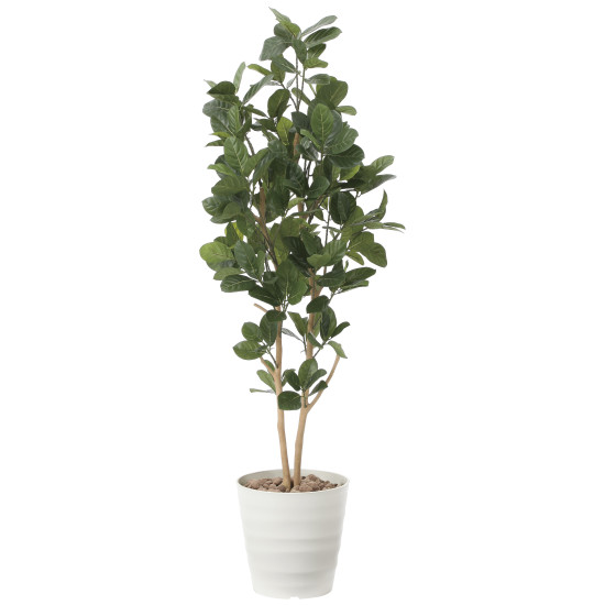 光触媒 人工観葉植物 造花 パンの木1.6 (高さ160cm) (2391P400) 店舗用品 光触媒 人工観葉植物・造花・フェイクグリーン フロア(鉢型)用人工観葉植物 125～160cm｜サインモール　店