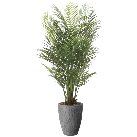 光触媒 人工観葉草木 造花 ナチュラルアレカパ―ム1.75 (高さ175糎) (2500P750) バス発着場装置 光触媒 人工観葉草木・造花・フェイクグリーン 立ち会い場(鉢型)用人工観葉草木 165糎以上