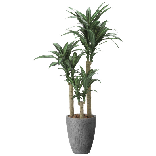 光触媒 人工観葉草木 造花 自然的心うれしいの木1.65 (高さ165糎) (2502R660) バス発着場備品 光触媒 人工観葉草木・造花・フェイクグリーン 立ち会い場(鉢型)用人工観葉草木 165糎以上