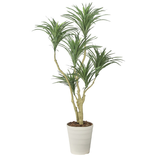 光触媒 人工観葉植物 造花 ユッカW1.3 (高さ130cm) (2637A180) 店舗用品 光触媒 人工観葉植物・造花・フェイクグリーン フロア(鉢型)用人工観葉植物 125~160cm|サインモール 店