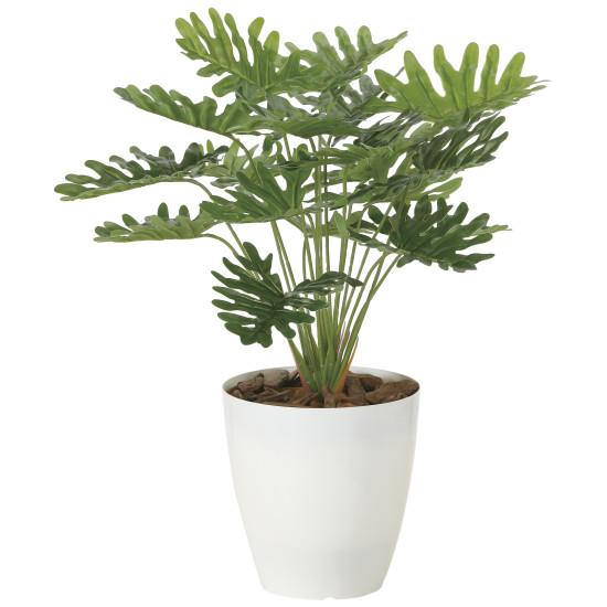 光触媒 人工観葉植物 造花 フレッシュクッカバラ (高さ45cm) (2216A50) 店舗用品 光触媒 人工観葉植物・造花・フェイクグリーン テーブル(卓上)用人工観葉植物