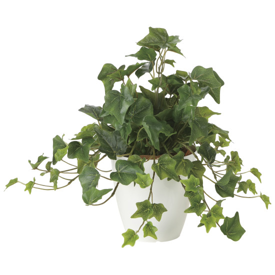 光触媒 人工観葉植物 造花 フレッシュアイビー (高さ36cm) (2251A50) 店舗用品 光触媒 人工観葉植物・造花・フェイクグリーン テーブル(卓上)用人工観葉植物