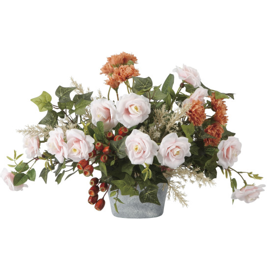 光触媒 人工観葉植物 造花 ハニープリーズ (高さ32cm) (2658A120) 店舗用品 光触媒 人工観葉植物・造花・フェイクグリーン 造花(光触媒) テーブル(卓上)向け｜サインモール　店