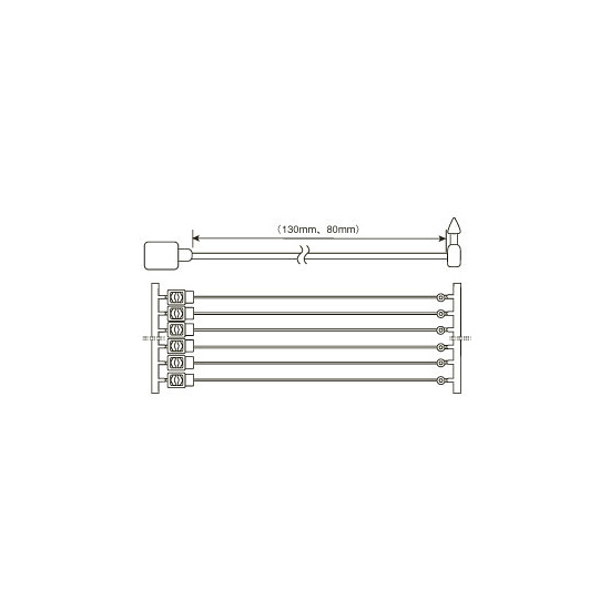 ファスループ FL-8(8cm) 5000本入 店舗用品 プライス用品・値付け用品 バノック・バノックピン