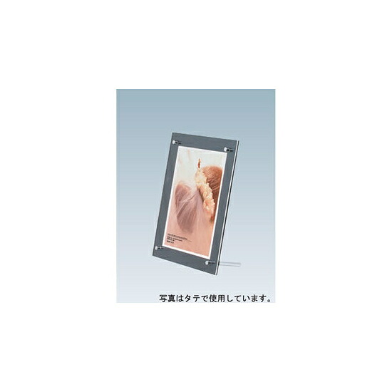 ポピックフレーム PF-245 店舗用品 レジ周り備品 卓上サインプレート 無地・番号プレート