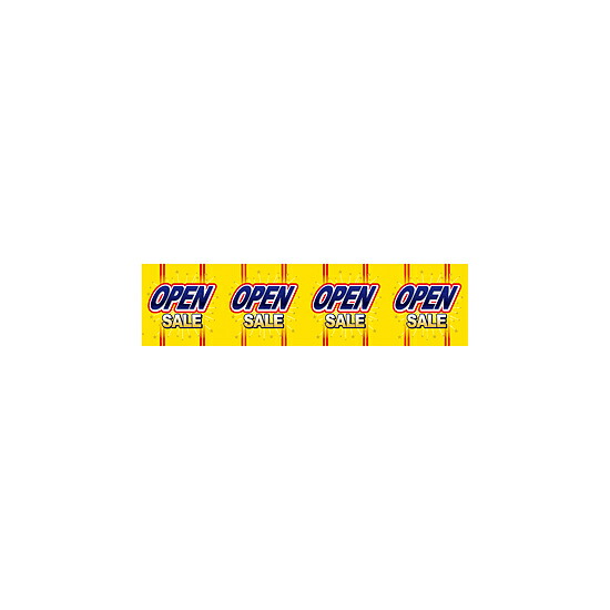 ロール幕 (3833) OPEN SALE H600×W10200mm 販促用品 店内ポップ|サインモール 店