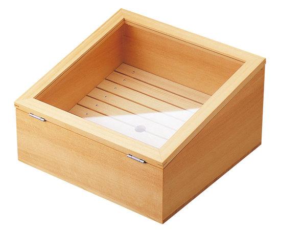 楽天市場】ネタ箱 フラット 自在蓋仕様 36.5x36.5xH11.5cm