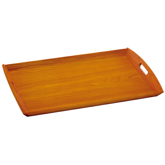 新型脇取盆 茶 大(W17196) 卓上用品 膳・盆
