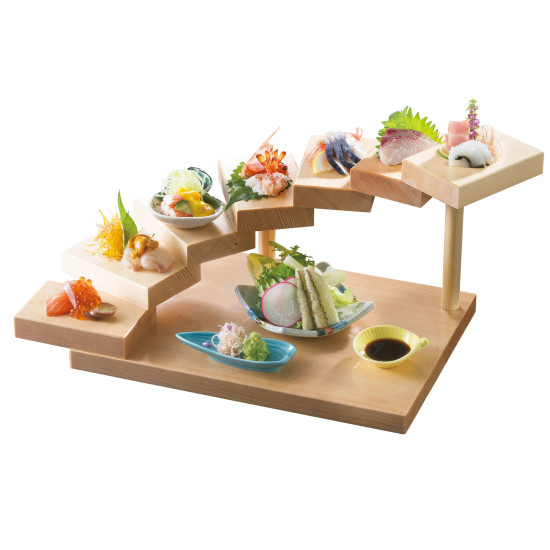 立体盛込 段々 七段 (W32360) 盛皿・盛込・盛台 盛台・盛皿｜サインモール　店