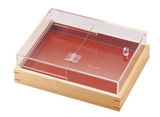 楽天市場】アクリル箱型フードカバー 中(W15331) 店舗什器・店舗備品