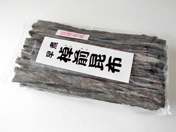 送料無料<br>歯舞貝殻島産　棹前昆布（さおまえこんぶ）500g<br>