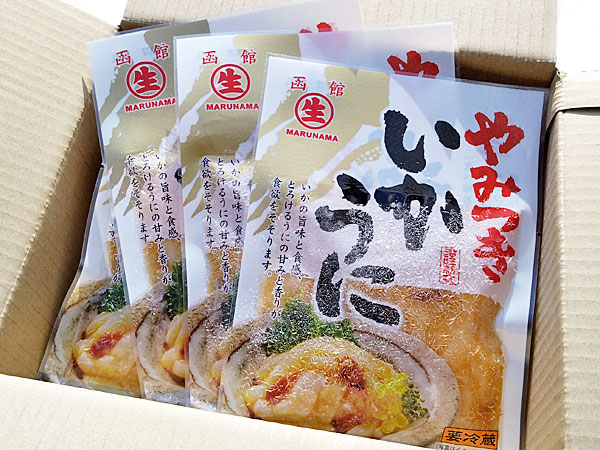 いかうに(100ｇ×12個)×1箱<br>(うにいか) 送料無料