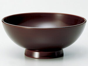 【越前漆器】●まり椀（中）　溜　１客/ごはん茶碗・飯椀・お椀・漆器・ギフト・贈り物・プレゼント・御祝