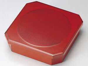【越前漆器】●布目　一ケ重　根来