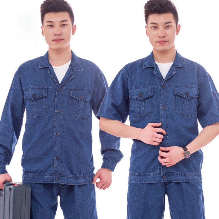作業服 作業着 Working Wear 上下セット 長袖ブルゾン＆カーゴパンツ 定番 大きいサイズ 男女兼用画像