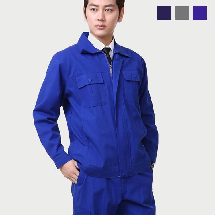 作業服 作業着 Working Wear 上下セット 長袖ブルゾン＆カーゴパンツ 定番 大きいサイズ 男女兼用画像