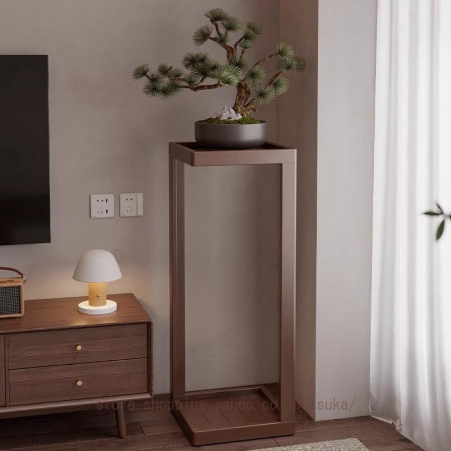 植物スタンド 屋内 屋外 コーナー植木鉢スタンド 2段 盆栽ベース フラワースタンド ガーデンラック 室内 プランタースタンド 装飾スタンド 園芸ラック 花台｜シルエットセレクト
