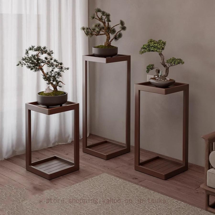 プランタースタンド フラワースタンド 観葉植物 室内 鉢台 フラワーポット 植木鉢台 インテリア 花台 竹製鉢スタンド 植木鉢スタンド 植木鉢棚 花置き棚